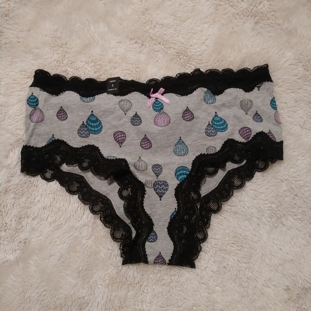 Torrid Cotton Panties with Hot Air Balloons